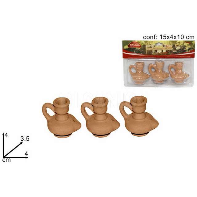 Teiere 3pz terracotta d.e. - Principale