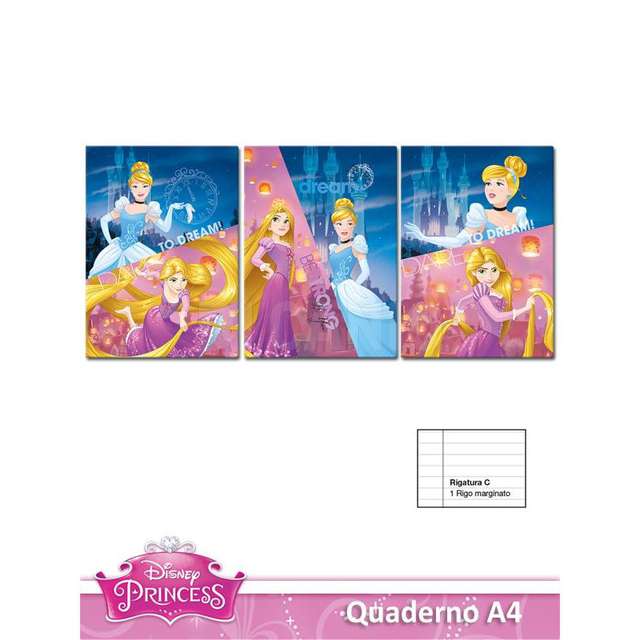 Quaderno a4principessarig.c q0023 - Principale