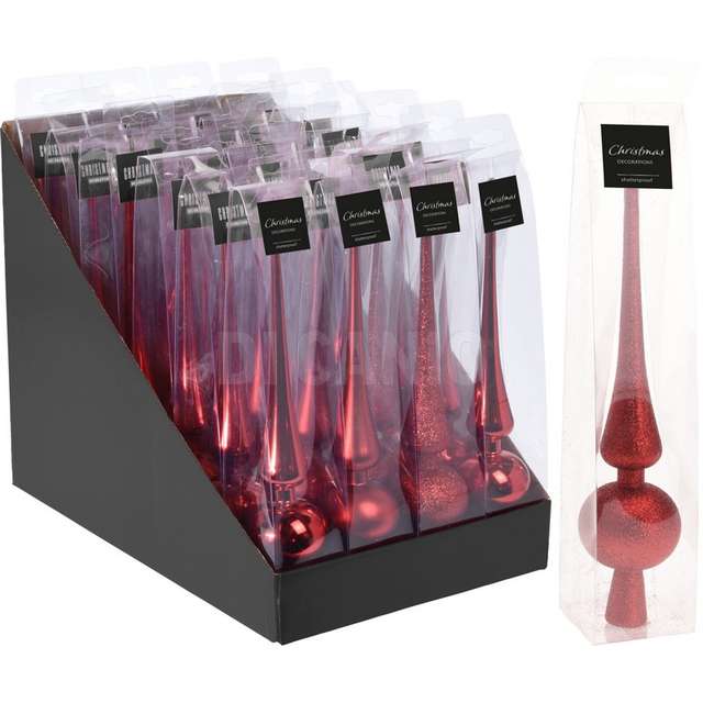 Puntale pp 275mm 3 assortimenti rosso - Principale