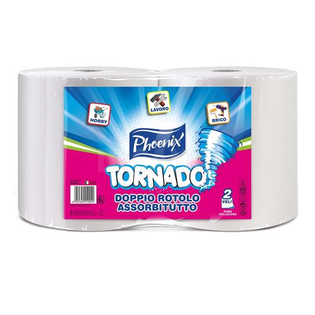 Coppia rotolone assorbitutto 2 veli phoenix tornado 1,7 kg - Principale