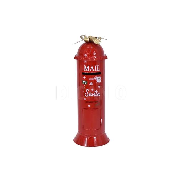 Cassetta postale 30x30,5x88,9 cm rosso - Principale