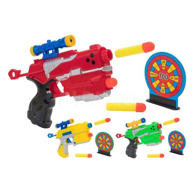 Pistola spara proiettili soffici con bersaglio - Principale
