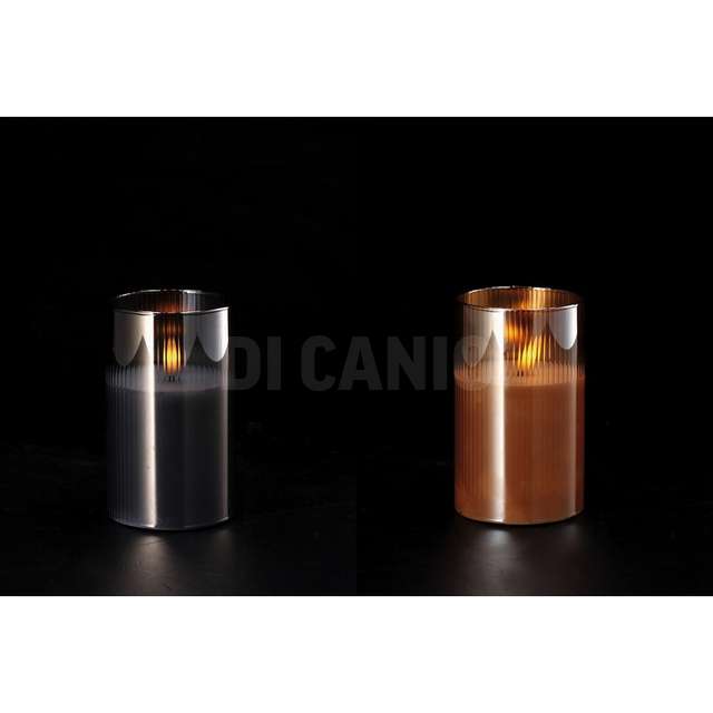 Candela led cilindro 2 col natale d7,5x13 - Principale