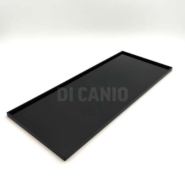 Vassoio pasticceria vetrina nero cm.60x20x10 in plastica tecnica - Principale