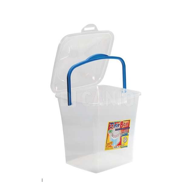Deter box (secchio quadrato trasp.) bronzo - Principale