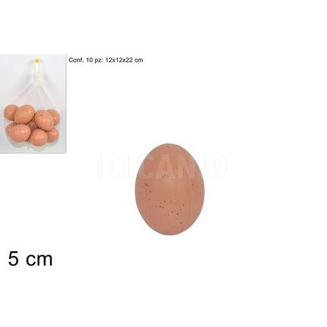Uova 5cm set 10pz sacchetto rete due e. ue esse - Principale