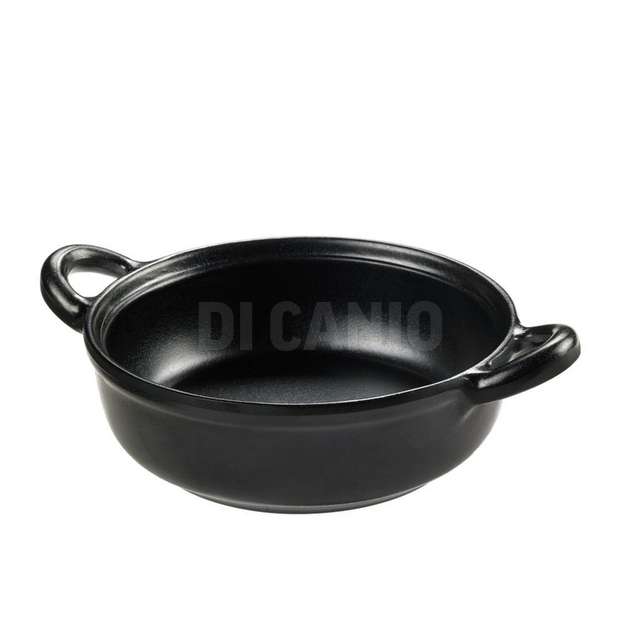 Pentolino nero opaco melamina cm.19.7x14.7x5.7 - Principale