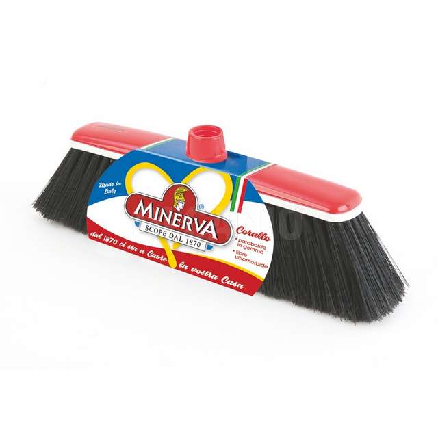 Scopa minerva corallo con parabordo perinterni - Principale