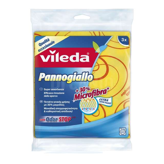 Pannogiallo con odor stop set 3 pz. 40x36 vileda - Principale