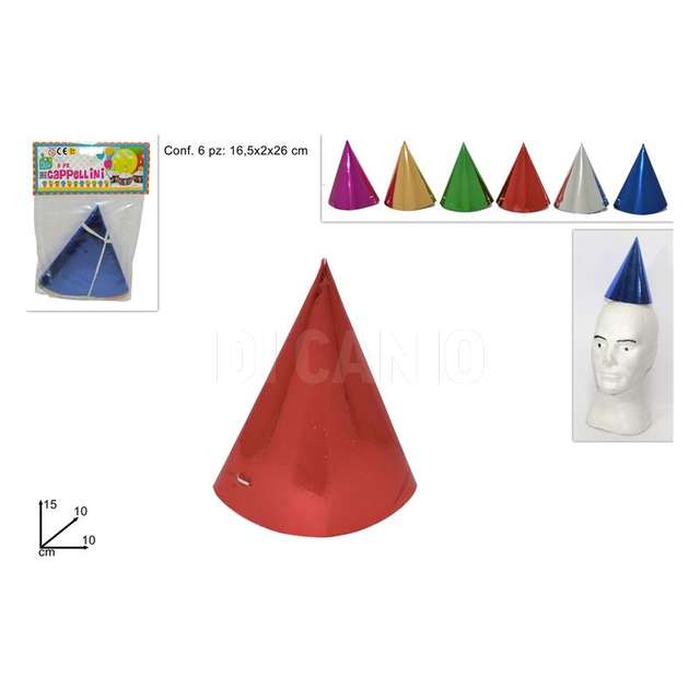 Cappellini party 6 pz - Principale