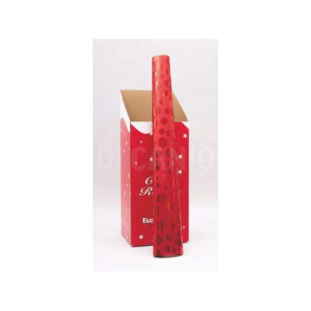 Carta regalo cm.100x300 rotolo pvc orosso pois in esposit - Principale