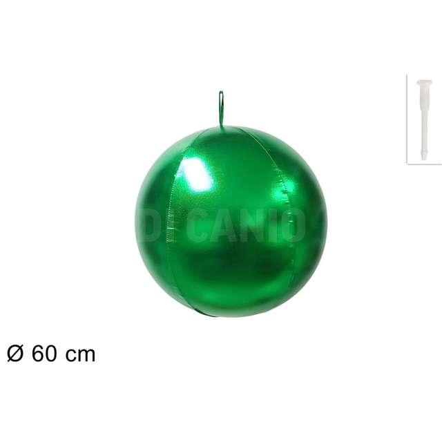 Palla gonfiabile verde diam 60 cm. - Principale