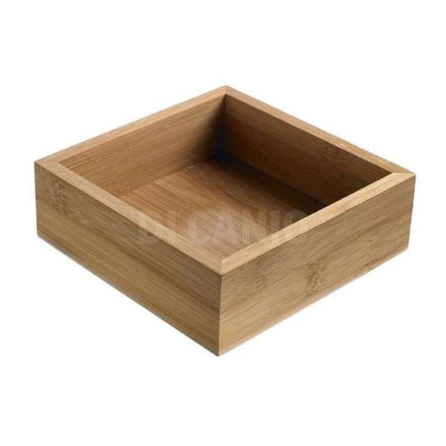 Contenitore buffet bamboo cm.15,3x15,3x5 leone - Principale