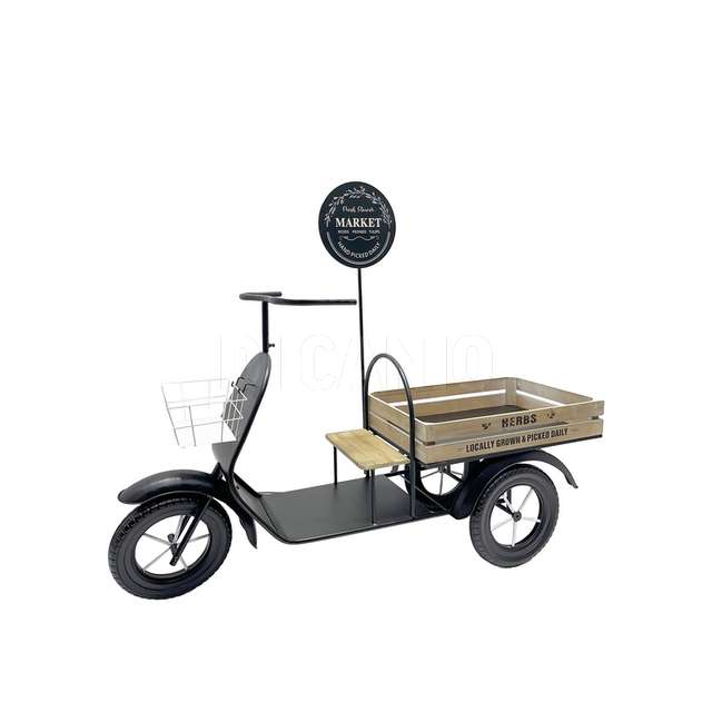Fioriera triciclo fe+le 135x44xh106 - Principale