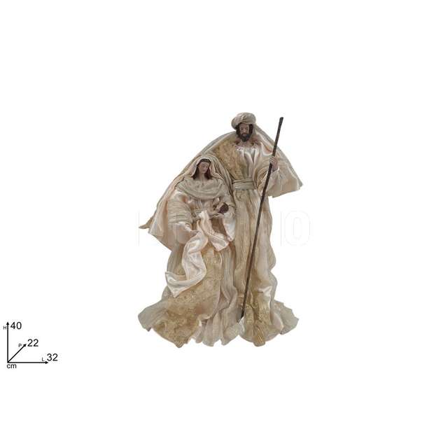 Nativita 40cm abito oro - Principale
