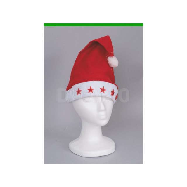 Cappello rosso con stelle luminose cm.45 - Principale