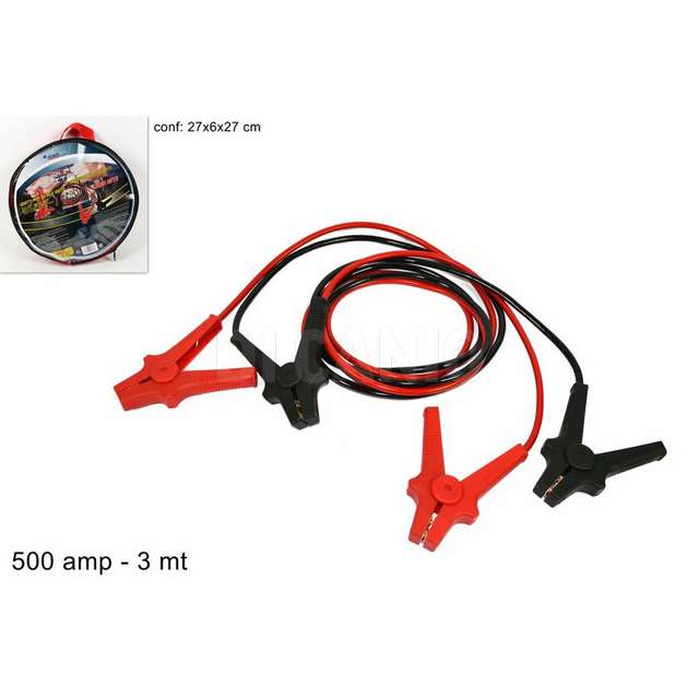 Cavi per batteria 500 amp 3 mt ch-gs16a due esse - Principale