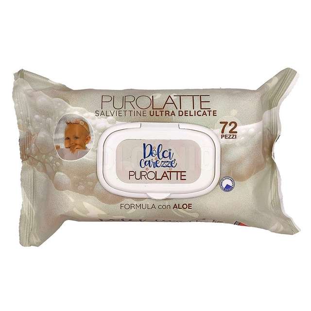Salviettine dolci carezze puolatte 72 pz - Principale