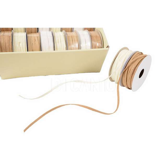 20 metri raffia per decorazioni col.ass. mercury - Principale