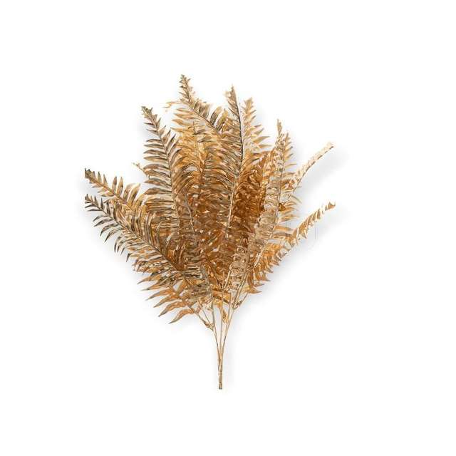 Mazzo felce cm 43 oro anticato - Principale