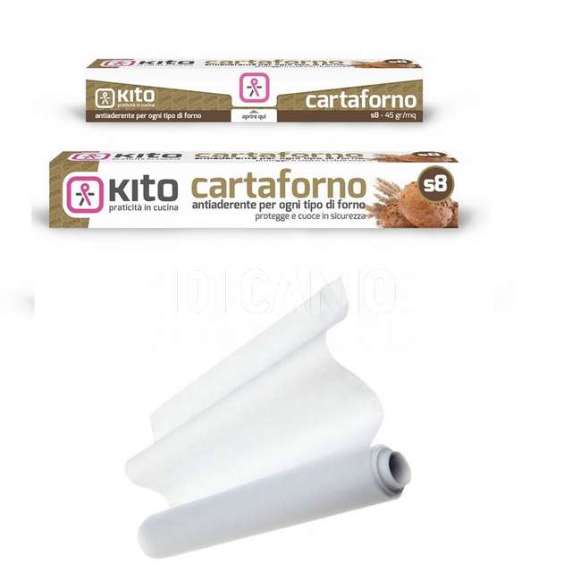 Rotolo carta forno t8 28 cm. 65 gr kito cafs83 - Principale