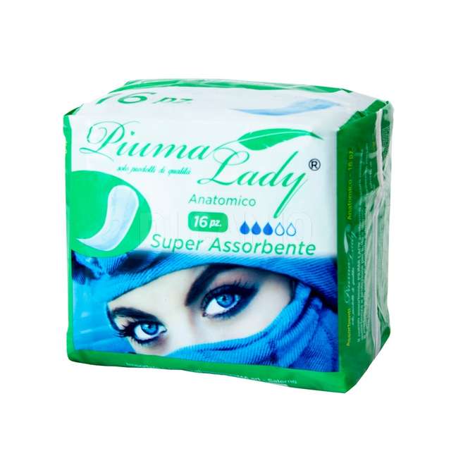 Assorbenti piuma lady anatomici 16 pz - Principale