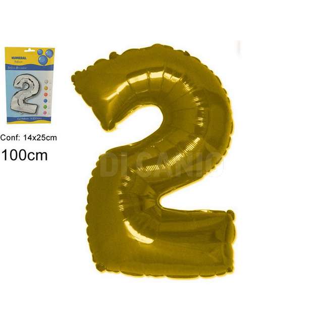 Pallone elio numero 2 oro due esse - Principale