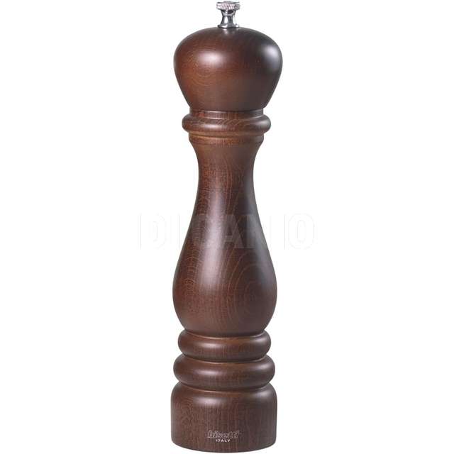 Macina sale roma faggio tinto noce cm.25 bisetti - Principale