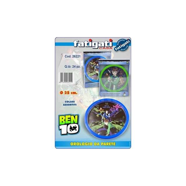 Orologio da parete cm.25 ben 10 - Principale