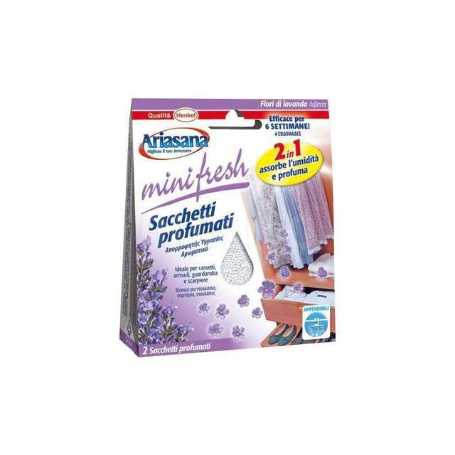 Sacchetti profumati assorbiumidita 2pz 50 gr. relax henkel. - Principale