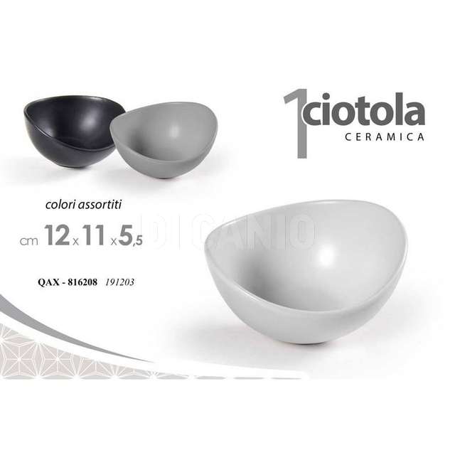 Qax/ciotola ass 12*11*5,5cm 191203 - Principale