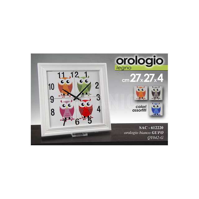 Sac_orologio gufo 27*4cm qy042_g gicos - Principale
