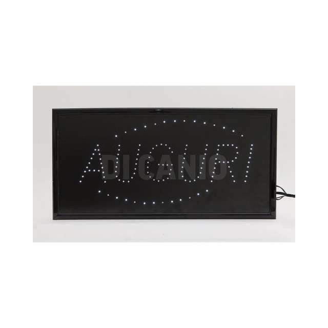 Pannello lum. auguri 80x40 139luci led bia. (4) en.-el-73564 - Principale