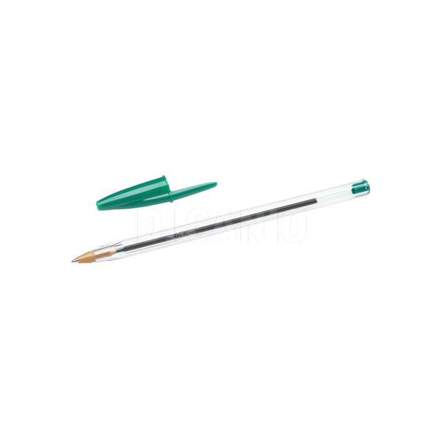Penna bic cristal verde singola - Principale