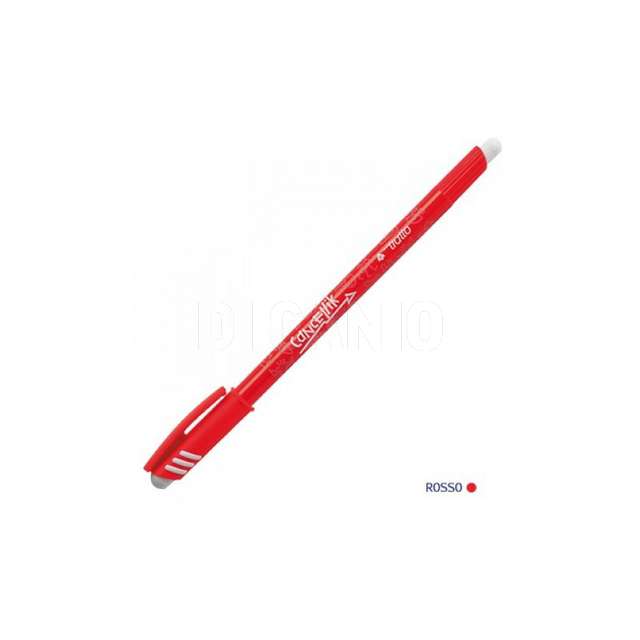 Tratto cancellik rosso in ast 12pz fila.826102 - Principale