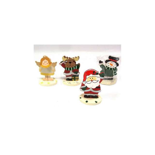Soggetto natale c_molletta su base legno (36_144) cre.-81950 - Principale