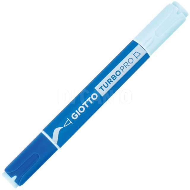 Pennarelli doppia punta celeste n.22 turbo pro fila - Principale