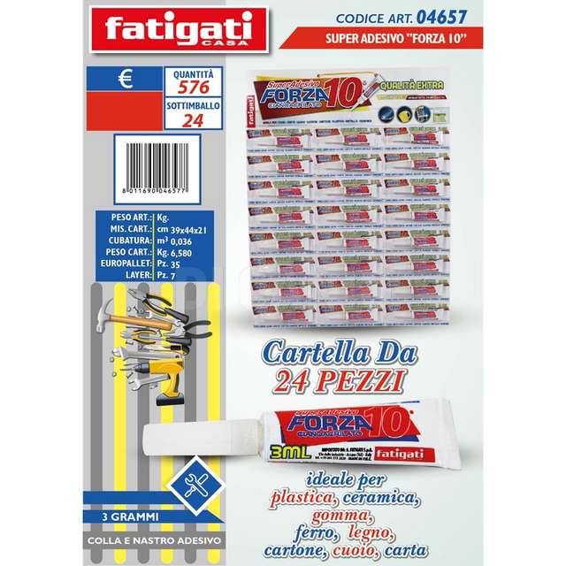 Super adesivo forza 10 3 gr - Principale