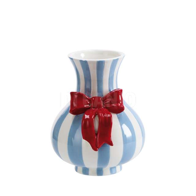 Vaso in ceramica dm.17x21.5h - Principale