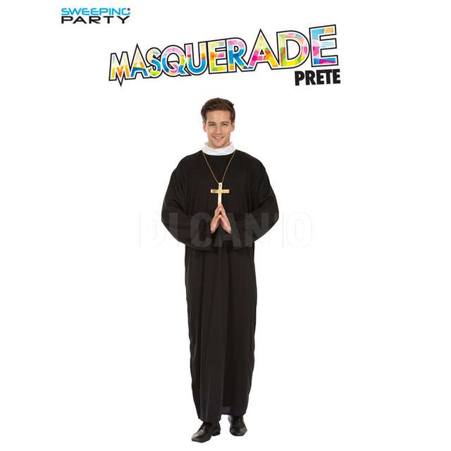 Costume prete adulto - Principale