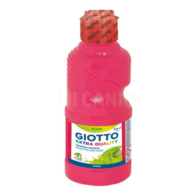 Tempera giotto paint rosa 250ml fluo -53110400- fila - Principale