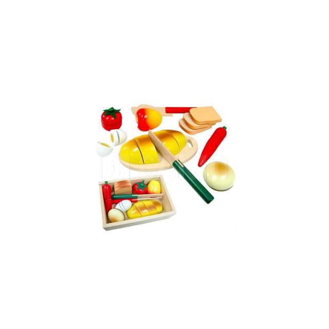 Cibi da tagliare legno con vassoio mg3 562199 - Principale