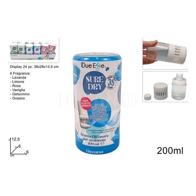 Deodorante per ambiente 200 ml 6 fragranze - Principale