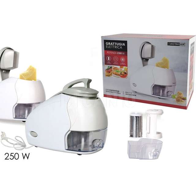 Grattugia elettrica bianca 250 watt - Principale