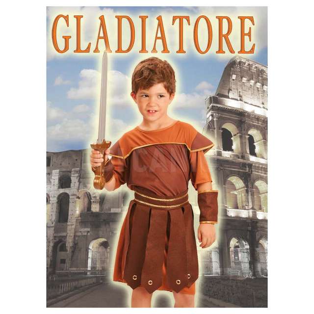 Costume gladiatore fiori paolo 61210.l - Principale