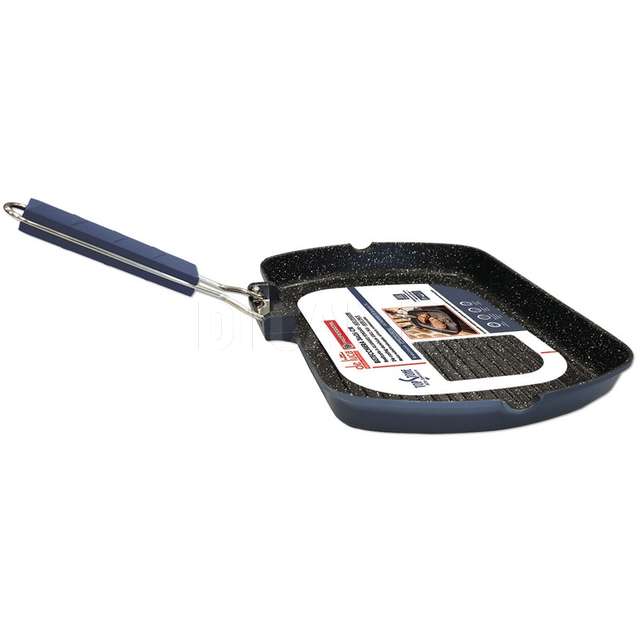 Bistecchiera induzione cm.36x26 manico soft alluminio forgiato - Principale