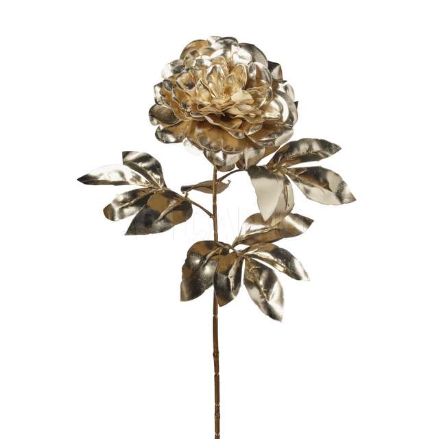 Ramo peonia cm 68 champagne - Principale