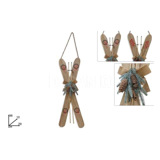 Sci in legno naturale 2 ass. - Principale