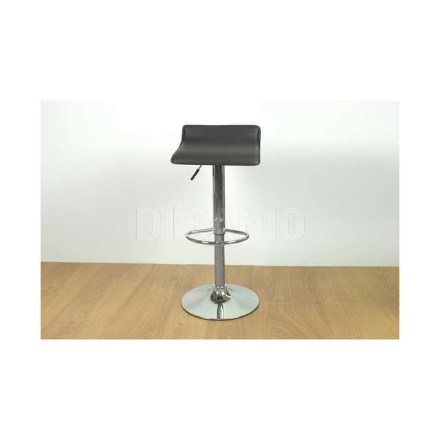 Sedia bar pvc nera gt - Principale