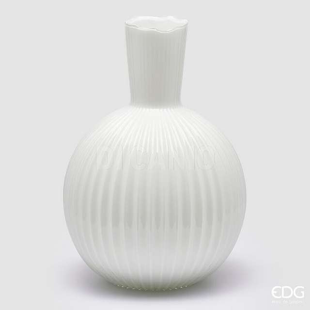 Vaso ampolla h.48 d.34 white edg - Principale